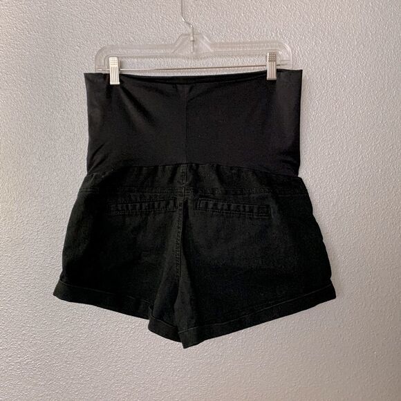 🟢 3 for $20 CELEBRITY PINK maternity shorts  pull on women’s size medium - Picture 2 of 8